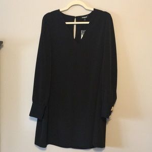 NWT Express button cuff shift dress size large